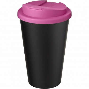Logotrade advertising product picture of: Americano® Eco 350 ml recycled tumbler with spill-proof lid