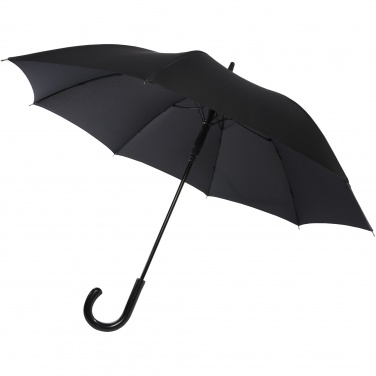 Logotrade promotional item image of: Fontana 23" auto open umbrella with carbon look and crooked handle