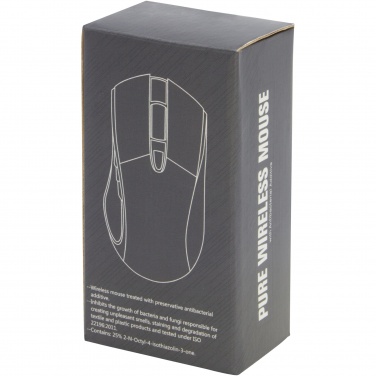 Logotrade corporate gifts photo of: Pure wireless mouse with antibacterial additive