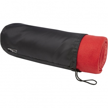 Logo trade promotional item photo of: Willow GRS RPET polar fleece blanket