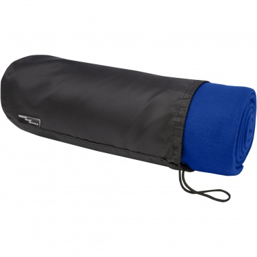 Logo trade business gift photo of: Willow GRS RPET polar fleece blanket