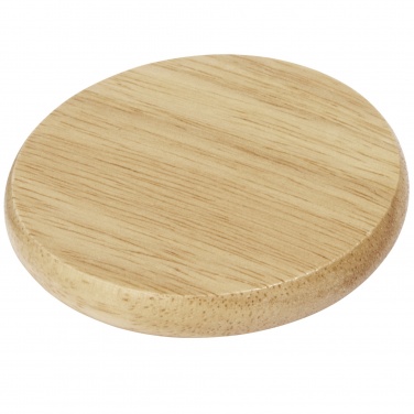 Logotrade advertising products photo of: Scoll wooden coaster with bottle opener