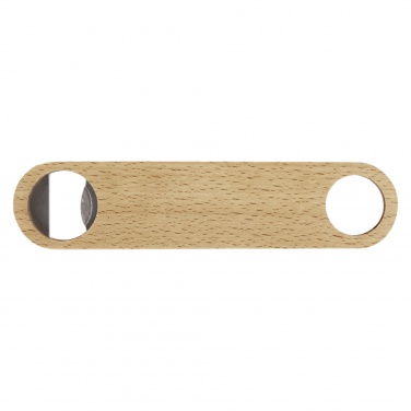 Logo trade corporate gift photo of: Origina wooden bottle opener