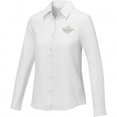Logo trade promotional giveaways picture of: Pollux long sleeve women's shirt