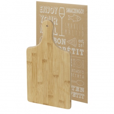 Logotrade promotional product picture of: Quimet bamboo cutting board
