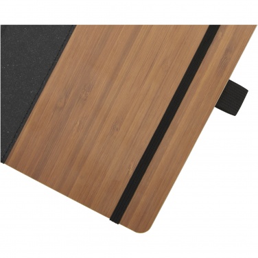Logo trade promotional items picture of: Note A5 bamboo notebook