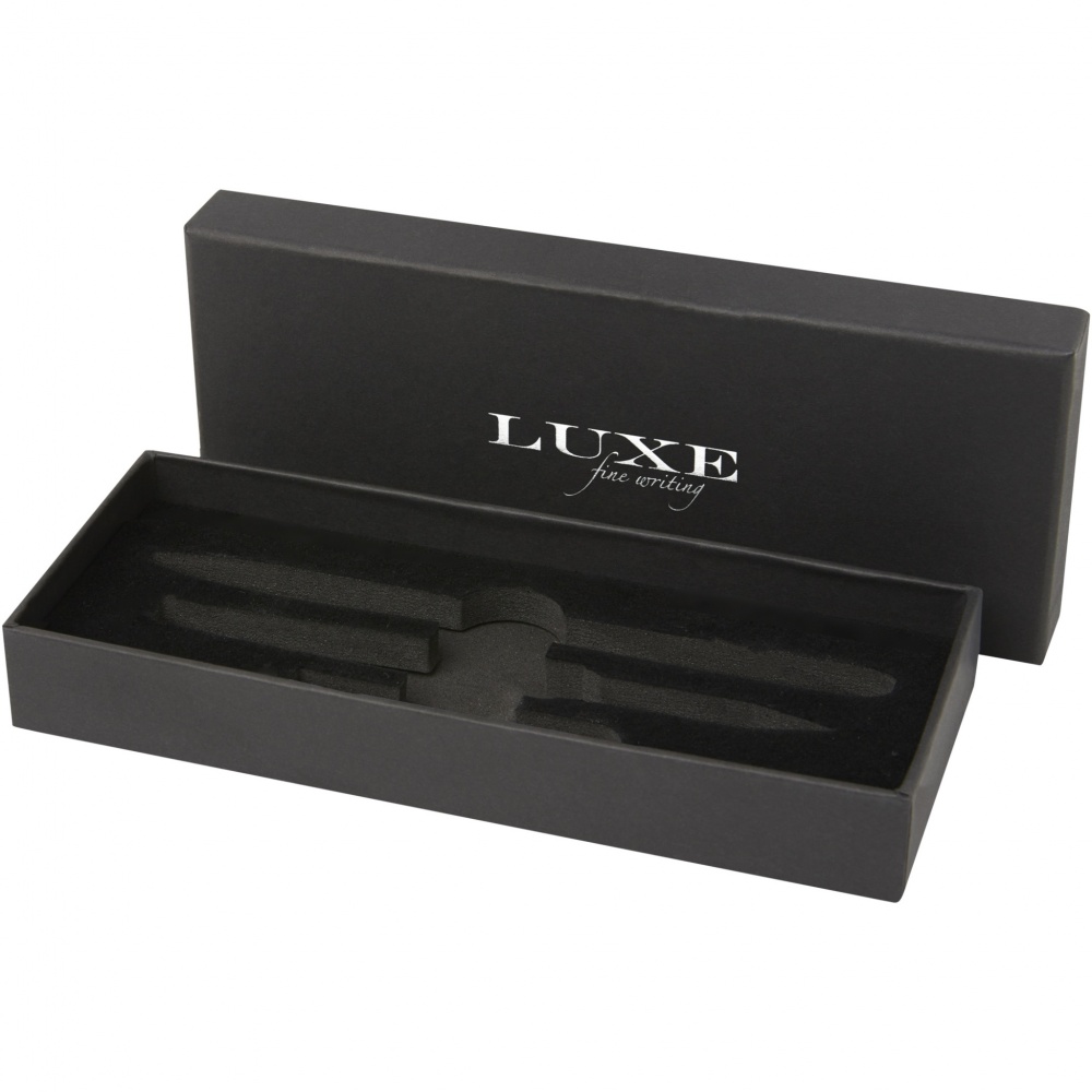 Logotrade corporate gift picture of: Tactical Dark duo pen gift box
