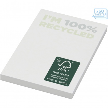 Logotrade advertising products photo of: Sticky-Mate® recycled sticky notes 50 x 75 mm