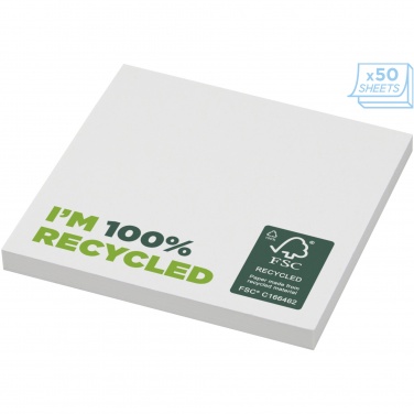 Logotrade promotional item image of: Sticky-Mate® recycled sticky notes 75 x 75 mm
