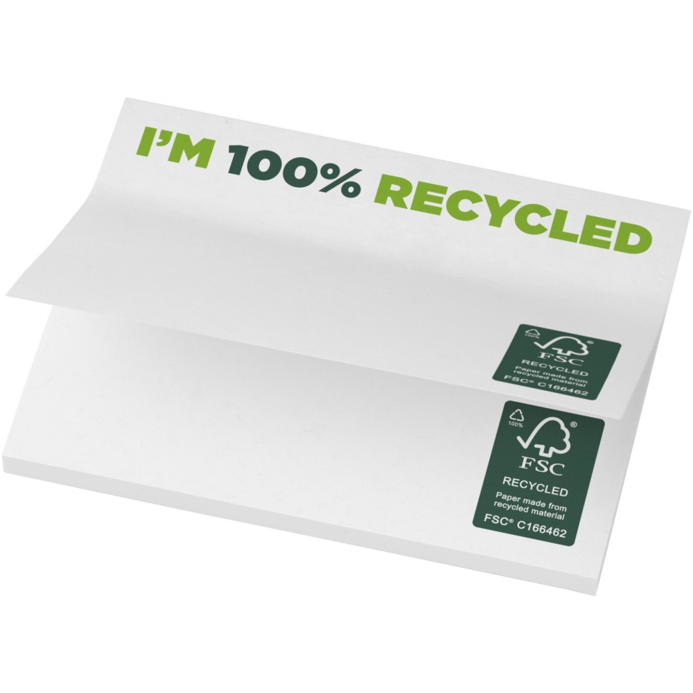 Logotrade corporate gifts photo of: Sticky-Mate® recycled sticky notes 100x75 mm