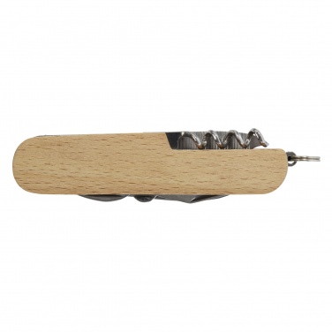 Logotrade promotional gift picture of: Richard 7-function wooden pocket knife