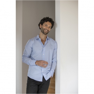 Logotrade promotional giveaway picture of: Cuprite long sleeve men's organic shirt