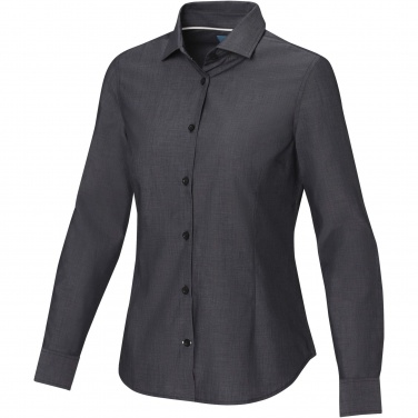 Logotrade business gift image of: Cuprite long sleeve women's organic shirt