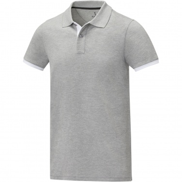 Logo trade promotional gifts image of: Morgan short sleeve men's duotone polo