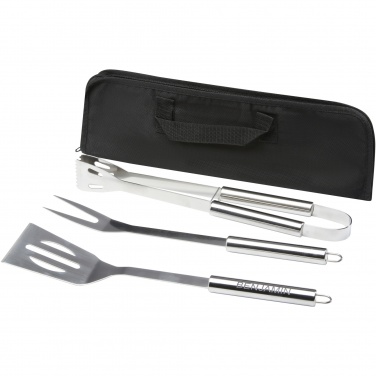 Logo trade advertising products image of: Barcabo BBQ 3-piece set