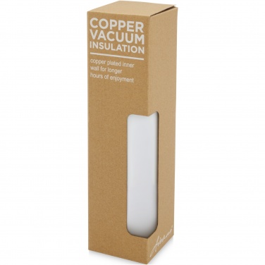 Logotrade corporate gift image of: Marka 600 ml copper vacuum insulated bottle with metal loop