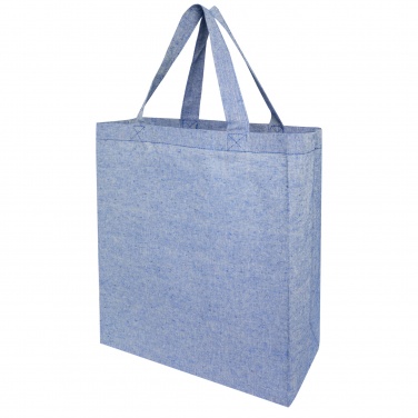 Logo trade advertising products picture of: Pheebs 150 g/m² recycled gusset tote bag 13L