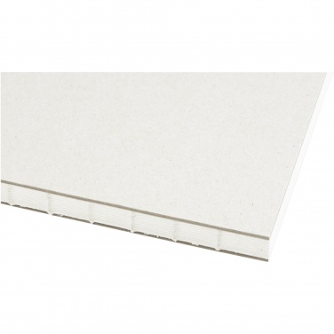 Logo trade promotional merchandise photo of: Dairy Dream A5 size reference recycled milk cartons spineless notebook