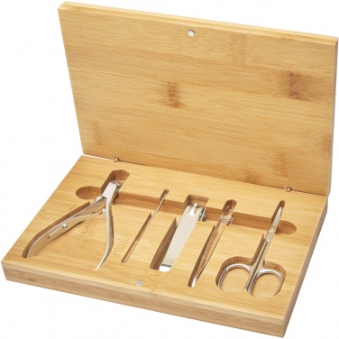 Logotrade business gifts photo of: Ladia 5-piece bamboo manicure set