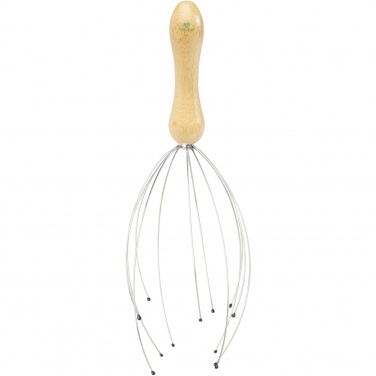 Logotrade promotional merchandise picture of: Hator bamboo head massager