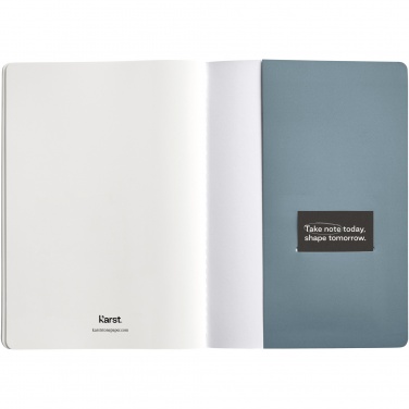 Logo trade promotional items picture of: Karst® A5 stone paper journal twin pack