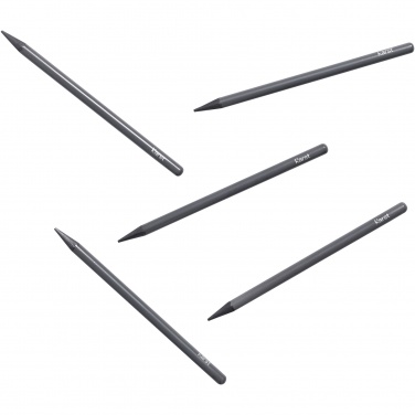 Logo trade promotional merchandise image of: Karst® 5-pack 2B woodless graphite pencils