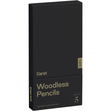 Logo trade advertising products picture of: Karst® 5-pack 2B woodless graphite pencils