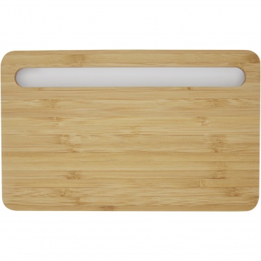 Logo trade promotional items picture of: Medake 10W bamboo wireless charger