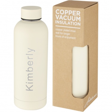 Logo trade promotional merchandise picture of: Spring 500 ml copper vacuum insulated bottle