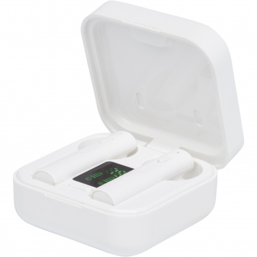 Logo trade business gift photo of: Tayo solar charging TWS earbuds 