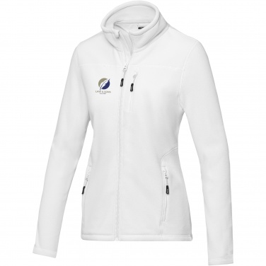Logotrade promotional giveaway image of: Amber women's GRS recycled full zip fleece jacket