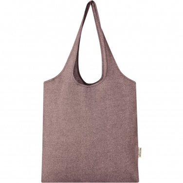 Logotrade business gift image of: Pheebs 150 g/m² recycled cotton trendy tote bag 7L