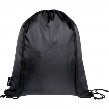 Logo trade promotional product photo of: Ash recycled foldable drawstring bag 7L