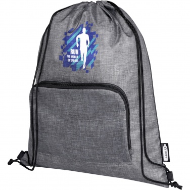 Logotrade promotional giveaway image of: Ash recycled foldable drawstring bag 7L