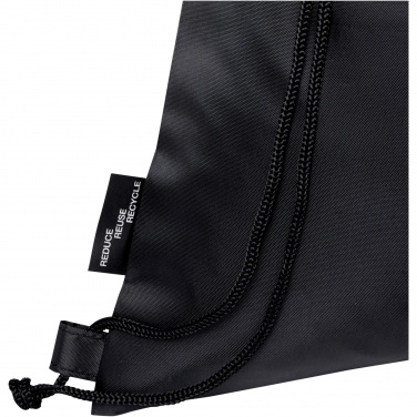 Logotrade advertising product image of: Ash recycled foldable drawstring bag 7L