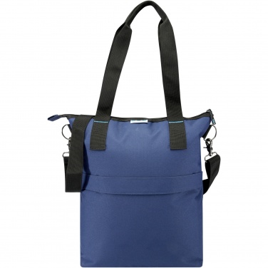 Logotrade promotional items photo of: REPREVE® Our Ocean™ 15" GRS RPET laptop tote bag 12L