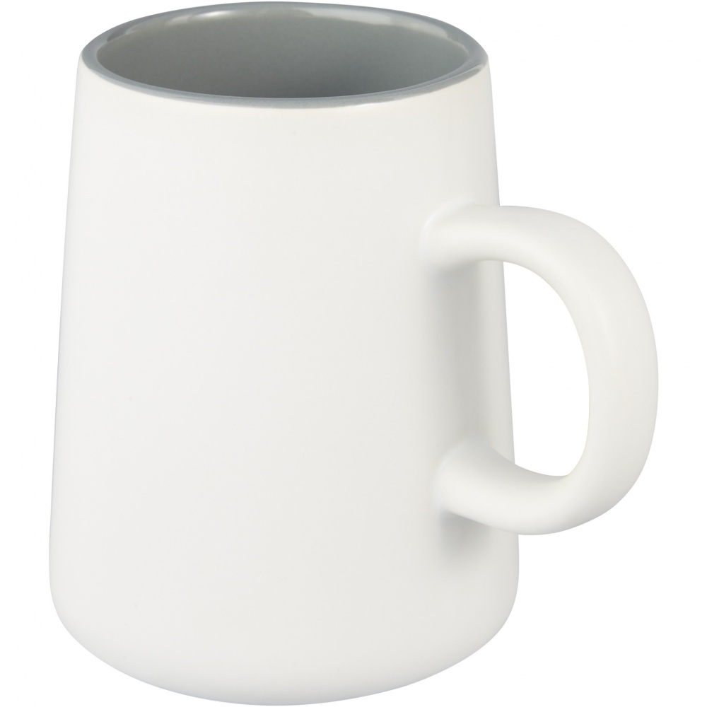Logo trade promotional merchandise photo of: Joe 450 ml ceramic mug 