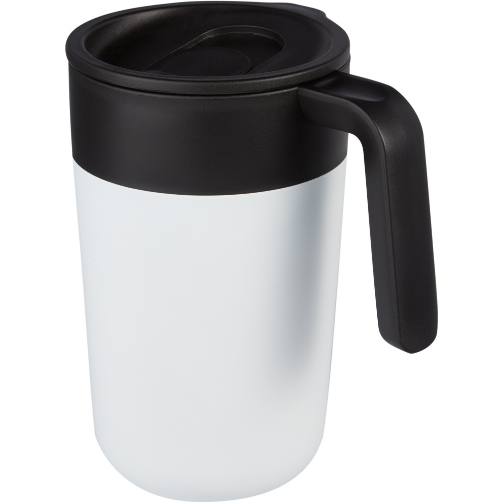 Logotrade corporate gift image of: Nordia 400 ml double-wall recycled mug