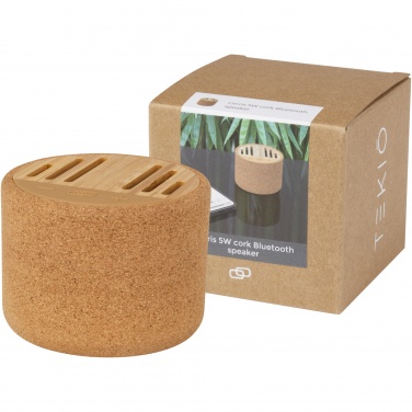 Logotrade business gifts photo of: Cerris 5W cork Bluetooth® speaker