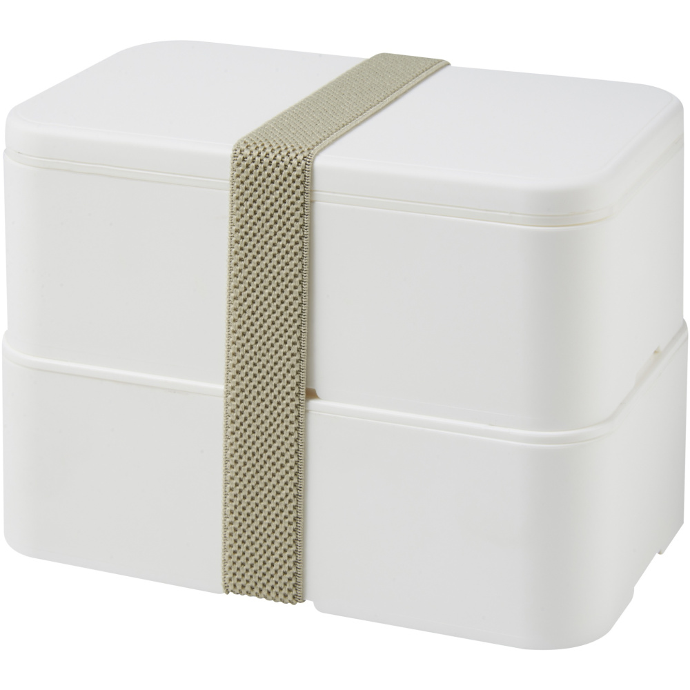 Logo trade promotional giveaways picture of: MIYO double layer lunch box
