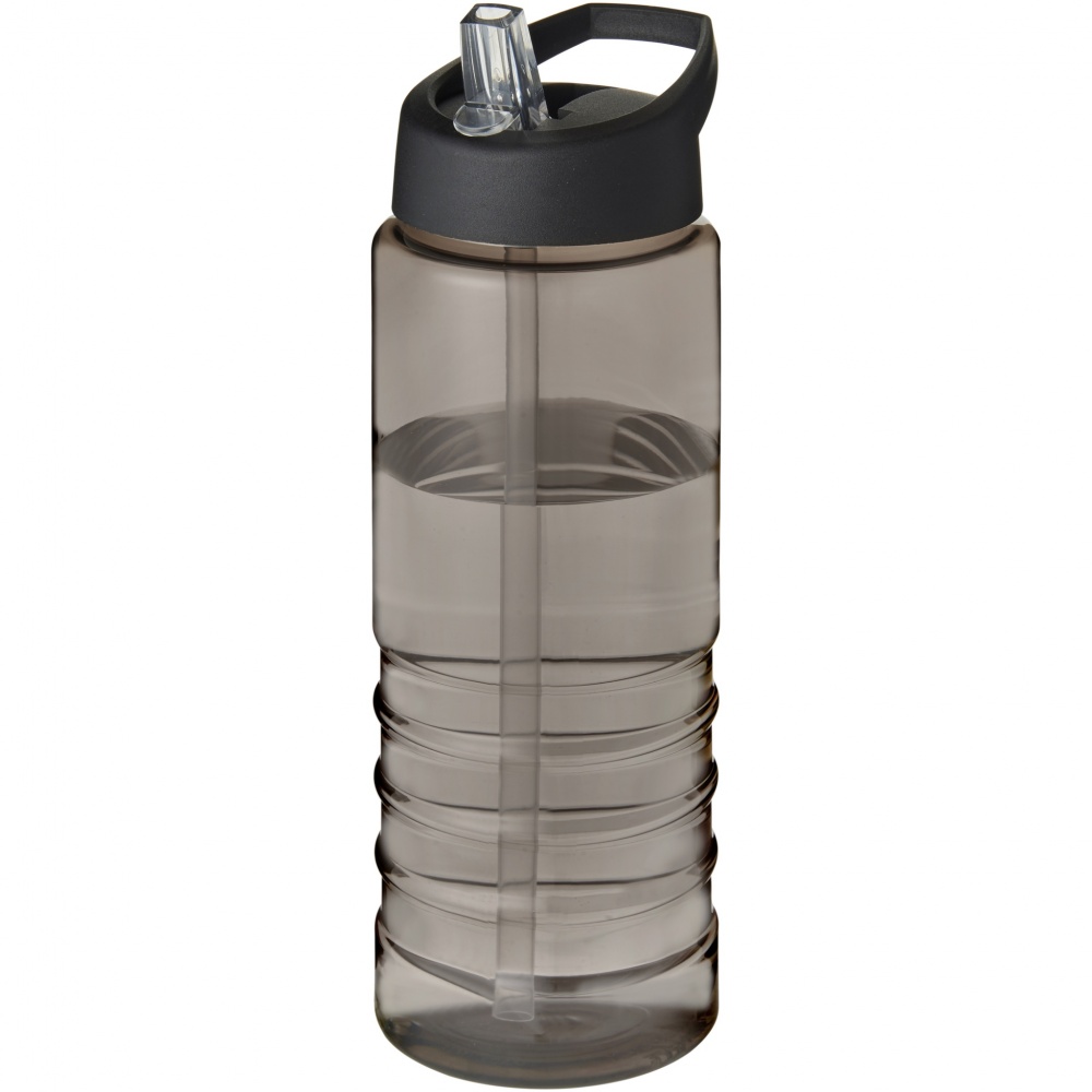 Logo trade promotional product photo of: H2O Active® Eco Treble 750 ml spout lid sport bottle 