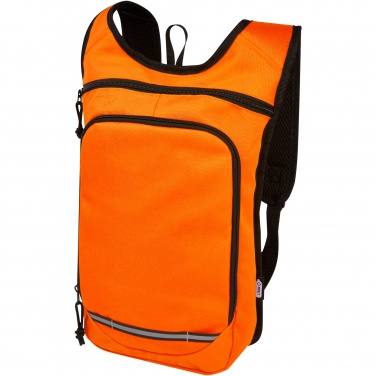Logo trade corporate gifts image of: Trails GRS RPET outdoor backpack 6.5L