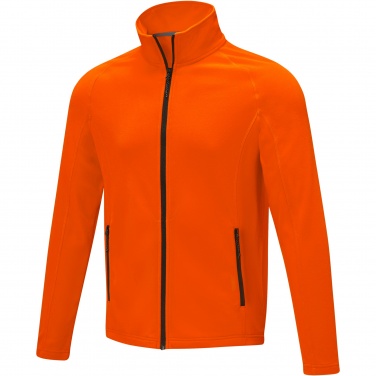 Logo trade promotional item photo of: Zelus men's fleece jacket