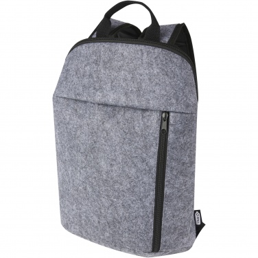 Logo trade promotional products image of: Felta GRS recycled felt cooler backpack 7L