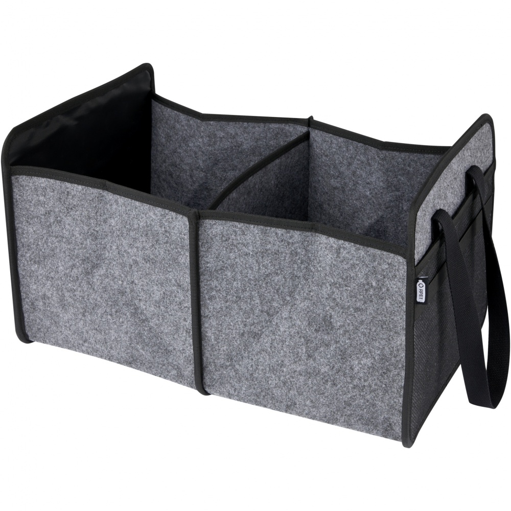 Logotrade promotional gift image of: Felta GRS recycled felt foldable car organiser