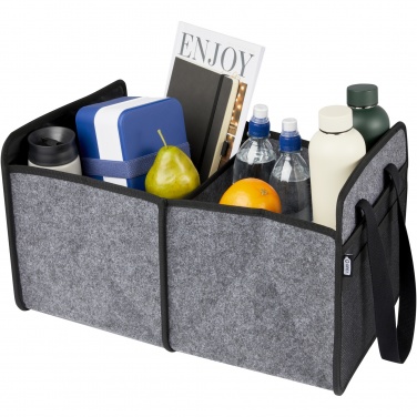 Logo trade promotional merchandise photo of: Felta GRS recycled felt foldable car organiser