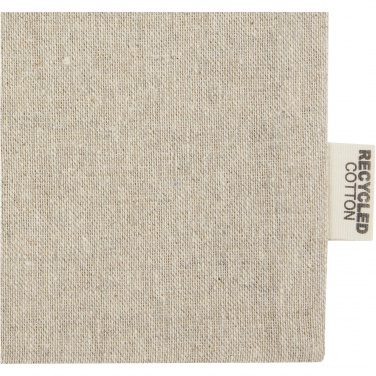 Logotrade promotional product picture of: Pheebs 150 g/m² GRS recycled cotton gift bag small 0.5L