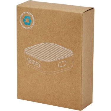 Logo trade promotional item photo of: Stark 2.0 3W mini RCS recycled plastic Bluetooth® speaker