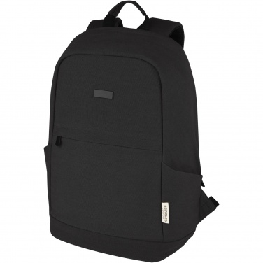 Logotrade promotional giveaways photo of: Joey 15.6" GRS recycled canvas anti-theft laptop backpack 18L