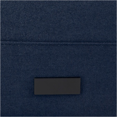 Logo trade advertising products picture of: Joey 15” GRS recycled canvas rolltop laptop backpack 15L